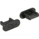 Dust Cover for USB Type-C™ female with grip 10 pieces black 64013